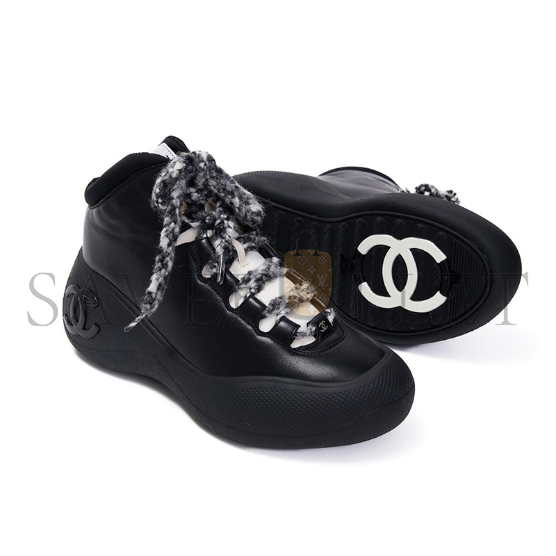 Ch*el coco neige cc chunky high top sneakers g39498